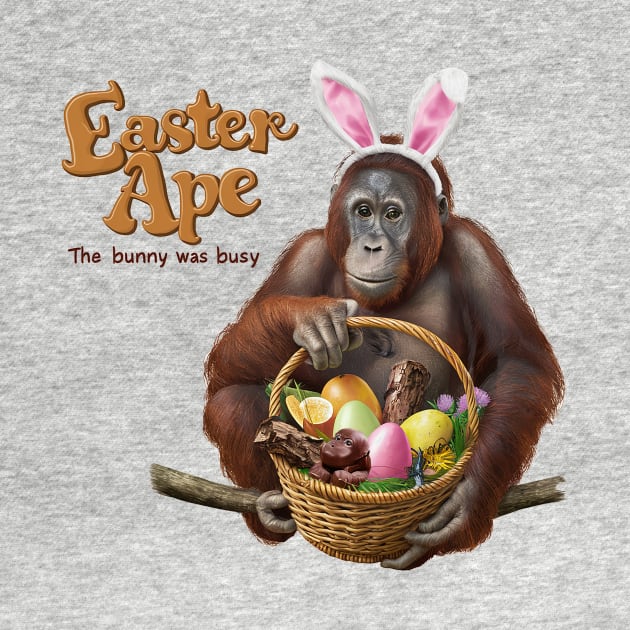 The Easter Ape! by Dizgraceland